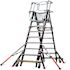 Little Giant Ladder Systems 8 ft.-14 ft. Fiberglass 375 lbs. Rated Type IAA Adjustable Safety Cage