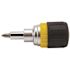 Klein Tools 6-in-1 Ratcheting Stubby Screwdriver- Cushion Grip Handle