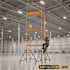 MetalTech 18 ft. Jobsite Series 3-Story Mobile Baker Scaffolding Tower with Outriggers, Guard Rail, and Scaffolding Platform