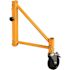 MetalTech 14-in. Scaffold Outriggers with 5-in. Heavy Duty Caster Wheels, Compatible with Metaltech Baker Scaffolding, 4-Pack