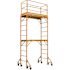 MetalTech 14-in. Scaffold Outriggers with 5-in. Heavy Duty Caster Wheels, Compatible with Metaltech Baker Scaffolding, 4-Pack