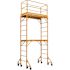 MetalTech 14-in. Scaffold Outriggers with 5-in. Heavy Duty Caster Wheels, Compatible with Metaltech Baker Scaffolding, 4-Pack