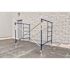 MetalTech 5 ft. H x 5 ft. W Blue Steel External Scaffolding Equipment Frame Set with Coupling Pins and Spring Locks