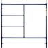MetalTech 5 ft. H x 5 ft. W Blue Steel External Scaffolding Equipment Frame Set with Coupling Pins and Spring Locks