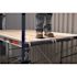 MetalTech Saferstack 2-Level Frame Rolling Scaffold Tower Set Including Cross Braces, Platforms and Guardrail System