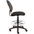 BOSS Office Products Black Mesh Drafting Stool