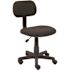 BOSS Office Products Black Fabric Task Chair with Seat Heigh Adjustment