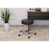 BOSS Office Products WorkPro Black/Chrome Antimicrobial Vinyl Medical Stool