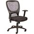 BOSS Office Products Black Modern Styled Mesh Desk Chair