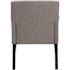 BOSS Office Products Gray Fabric Guest Chair with Black Finish Wood Legs