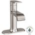 MOEN Genta LX Single-Handle Single Hole Bathroom Faucet with Drain Assembly in Chrome