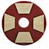 3M Trizact Diamond Buffing Floor Pad, Blue (4-Count)