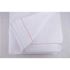 66 in. x 120 in. White T200 Twin XL Flat Sheet (12-Case)