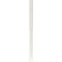 GE White Refrigerator Door Handle