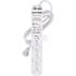 Leviton 125-Volt 20 Amp 7 ft. 12-3 SJT Cord Medical Grade Surge Protected 6-Outlet Power Strip, Beige