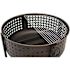 Pleasant Hearth Langston 30 in. Round Deep Bowl Steel Fire Pit in Rubbed Bronze
