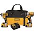 DEWALT 20V MAX XR Cordless Brushless Hammer Drill/Impact 2 Tool Combo Kit with (2) 20V 4.0Ah Batteries and Charger