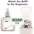 PURELL ES4 Push-Style Soap Dispenser, White, for 1200 mL ES4 Soap Refills