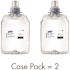 PURELL Education HEALTHY SOAP, Fragrance Free, EcoLogo Certified, 2000 mL Refill for FMX-20 Push-Style Dispenser (Pack of 2)