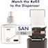 PURELL ES6 Touch-Free Sanitizer Dispenser, Graphite, for 1200 mL PURELL ES6 Sanitizer Refills