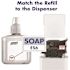 PURELL ES6 Touch-Free Hand Soap Dispenser, White, for 1200 mL ES6 Hand Soap Refills