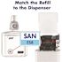 PURELL ES8 Touch-Free Hand Sanitizer Dispenser with Energy-on-the-Refill, White, for 1200 mL ES8 Hand Sanitizer Refills