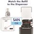 PURELL ES8 Touch-Free Hand Sanitizer Dispenser in Graphite for 1200 mL ES8 Hand Sanitizer Refills
