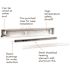 Cadet 60 in. 240/208-volt 1,250/937-watt Electric Baseboard Heater in White