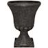 Southern Patio WINSTON URN, WEATHERED BLACK