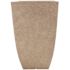 Southern Patio Newland Medium 11.89 in. x 20.75 in. 37 qt. Bone High Density Resin Square Tall Outdoor Planter