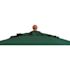 9 ft. Market Wooden Patio Umbrella in Forest Green