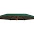 9 ft. Market Wooden Patio Umbrella in Forest Green