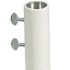 Fillable 5lb Resin Patio Umbrella Base in White