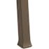 Grosfillex Sumatra Bronze Stackable Plastic Outdoor Dining Chair