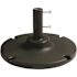 Cement Filled 35 lb Patio Umbrella Base in Black