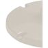 Cement Filled 35 lbs. Patio Umbrella Base in White