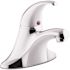 KOHLER Coralais 4 in. Centerset Single-Handle Bathroom Faucet with Metal Pop-Up Drain in Polished Chrome