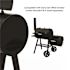 Dyna-Glo Signature Heavy-Duty Compact Barrel Charcoal Grill in Black