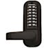 2835 Double Combination Oil Rubbed Bronze Keyless Mechanical Passage Door Handle Lock Handleset