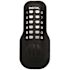 Jet Black Single Cylinder Digital Keypad Deadbolt