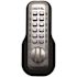 Satin Nickel Single Cylinder Digital Keypad Deadbolt