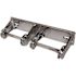 IMPACT PRODUCTS Chrome Dual Roll Commercial Toilet Tissue Dispenser