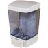 IMPACT 1360 ml. White ClearVu See-Through Tank Soap Dispenser