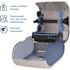 enMotion GP PRO 10 in. Gray Automated Touchless Paper Towel Dispenser