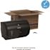 Georgia-Pacific Compact Black Side-By-Side Double Roll Toilet Paper Dispenser