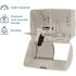 Compact GP White Side-By-Side Double Roll Toilet Paper Dispenser