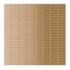 Urbain LC Light Copper 11.42 in. x 11.57 in. x 5 mm Metal Self-Adhesive Wall Mosaic Tile (22.08 sq. ft./Case)