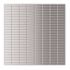 Urbain S2 Silver Stainless Steel 11.42 in. x 11.57 in. x 5 mm Metal Self-Adhesive Wall Mosaic Tile (22.08 sq.ft./ case)
