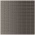 Inoxia SpeedTiles Urbain DG Dark Gray 11.42 in. x 11.57 in. x 5mm Metal Self-Adhesive Wall Mosaic Tile 22.08 sq.ft./Case