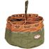 BUCKET BOSS 10 in. Parachute Parts Tool Bag in Brown